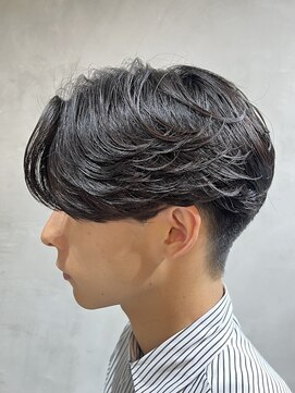 ニコ トウキョウ ヨコハマ(nico) センターパートニュアンスパーマ