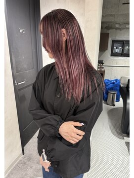 アコ(Aco) ★ピンキーバイオレットバレイヤージュデザイン★