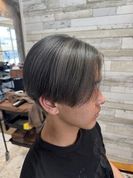 テーラヘアー 茂原店(TELA HAIR) センターパート×ローライト