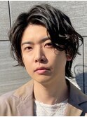 ビジネスマン 爽やか ニュアンスパーマ　ナチュラル 好感度ヘア