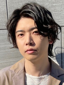 カインド 南青山(hair&make up KIND) ビジネスマン 爽やか ニュアンスパーマ　ナチュラル 好感度ヘア