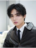フェザーパーマ韓国センターパートシャドーパーママッシュ