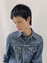 ニュアンスパーマ/フェザー/スパイキーショート/波打ち