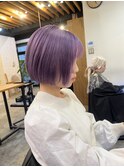 ラベンダー/デジタルパーマ/チェリーブラウン/下北沢