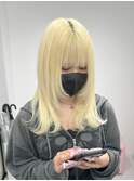 ブロンドカラー/ホワイトブロンド
