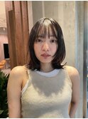 簡単スタイリング/大人女性フェイスレイヤーボブ