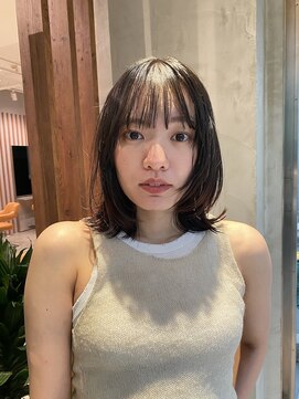 ビュートリアム 南青山(BEAUTRIUM) 簡単スタイリング/大人女性フェイスレイヤーボブ