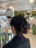 オブヘアー 宮崎台店(Of HAIR) ツインお団子ヘア