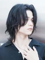 フィフスパーク(fifth PARK) 渋谷スパイラルパーマメンズボブウルフカットニュアンスパーマ