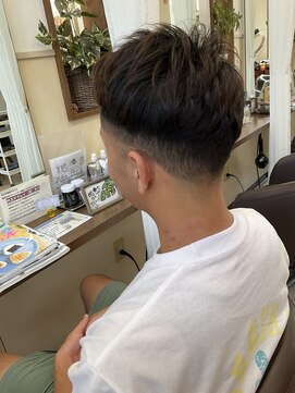 コアフィールフィス(COIFFURE fils) 【見附　今町】フェードカット　似合わせ