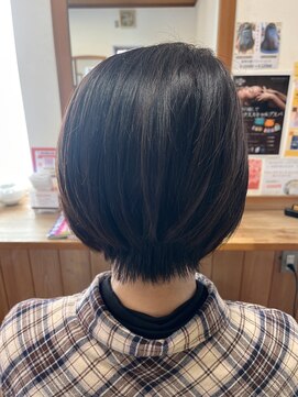 ビーム バイ ヘア(Beam by Hair) 丸み秋ショートボブ