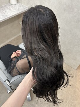 シエテ 津田沼(Siete) ミディアムヘア/暗めカラー/グランマッシュ/津田沼/韓国/カラー