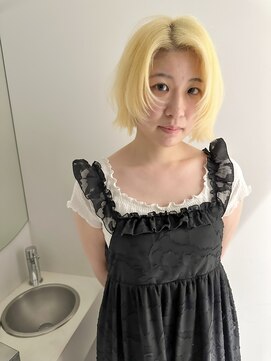 キオク(KIOX) ハイトーン/ブリーチカラー/名古屋/栄/ボブレイヤー