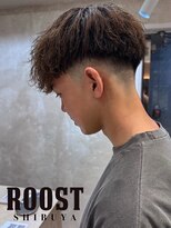 ルースト 渋谷店(ROOST)&nbsp;MEN’S HAIR/波巻ツイストスパイラル/フェザーパーマ/渋谷美容院
