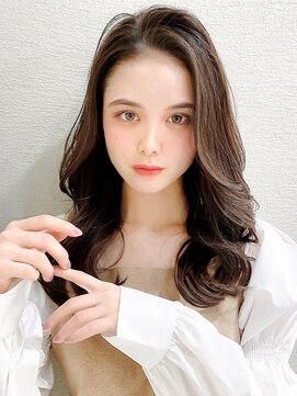 アフロート エル 錦糸町(AFLOAT L) 暗髪×髪質改善で憧れのツヤ髪に♪ワンカールセミロング