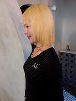 オルン(ORGN.)&nbsp;ハイトーン　ブロンド　ミルクティー　名古屋　ケアブリーチ