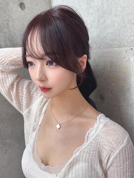 ロンドメリア 天神大名店(Lond Melia) イメチェンヘアスタイル小顔に見せるヘアココアベージュ