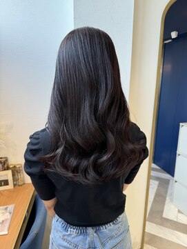 ロンドアベニール 北千住(Lond avenir) 韓国顔周り/バタフライカット/ミディアムレイヤーカット北千住