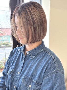 マレ(malet.) ローライトボブ