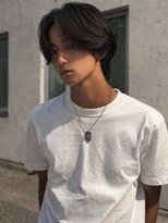 ラッドルーム(LAD ROOM.) センターパート/ウルフカット/ニュアンスパーマ