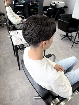 ブースト(BOOST) センターパート×ニュアンスフェザー