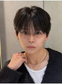 men's/メンズ/メンズカット/韓国/黒染/顔周り/マッシュ/原宿