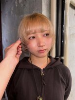 クレン(CLENN)&nbsp;white blonde / short hair