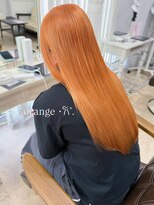 シー ヘアデザイン(see hair design)&nbsp;オレンジカラー
