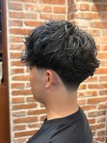 ヘアモードキクチ 日本橋室町店&nbsp;パーマスタイル×テーパーフェード