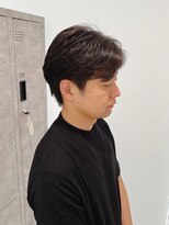 アッシュ 宮前平店(Ash)&nbsp;【ナチュラルショート×ニュアンスパーマ】