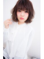 アンジュ ヘアー(Ange hair)&nbsp;アンジュヘアー　シースルーバングのドレープボブ
