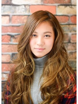 イーマ 天王寺店(iima) 『iima』シフォンカールロング×メルティブラウン