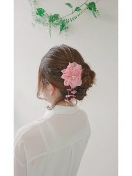 ピカソ こあら店 浴衣アップ