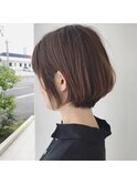 ハンサムボブ/ベージュ