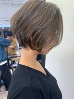 アヴァロン(AVALON) 絶壁解消×ワンカールパーマ×大人ショート