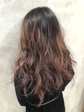 リヴィエラ 巣鴨店(Riviera) バレイヤージュ×オンブレ×ボルドーカラー