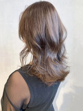 アイティー バイ アルバム 中野店(IT by ALBUM) センチメンタルグレージュ_セミウェットウェーブ_ba305372