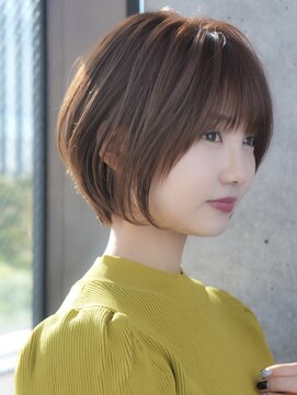 エインアンリー 表参道(AIN.ANLY.) 前髪あり大人ショートボブ20代30代40代【AIN.表参道】川原大地