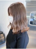 ミルクティーベージュ_ショコラベージュボブルフ_ba340572