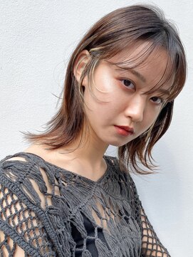 ピークアブー 銀座並木通り(PEEK-A-BOO) 【顔周りの似合わせ】フェイスレイヤーとインナーカラー