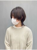 10代20代30代マッシュボブウルフのシースルーバンク