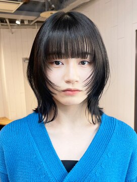 アイティー バイ アルバム 中野店(IT by ALBUM) モードフェイスレイヤー_マチルダボブピンクベージュ_ba461082