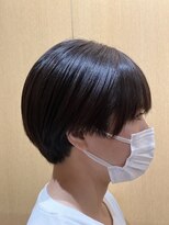 オーガニック ライフ 若葉 鶴ヶ島(organic+life)&nbsp;20代30代大人かわいいショートボブｘ小顔ひし形パーマ