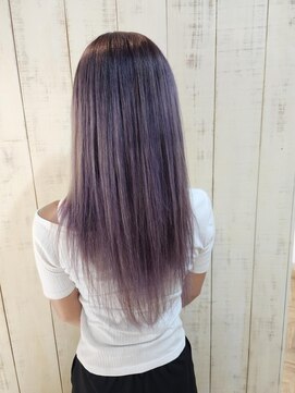 エスポワール 北習志野店(ESPOIR) バレイヤージュ×ラベンダーバイオレット