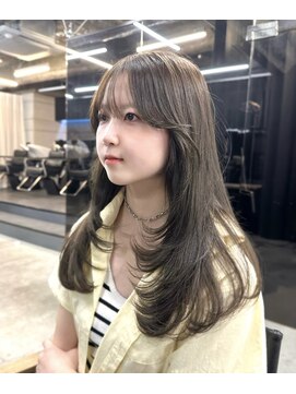 アリュウル 表参道(ALLURE) ザクザクレイヤー×オリーブベージュ◯ KAKO