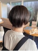 コンパクトショート/ニュアンスカラー/アッシュブラック