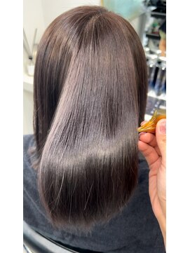 トランス(TRUNS) ケアカラー+髪質改善ULTOWAトリートメント