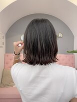 サンド 大阪梅田(sand)&nbsp;@eri_sand_ レイヤーカット/ウェットヘア/オリーブベージュ/梅田