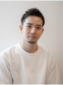 メンズ束感ショート/ベリーショート/刈上げショート/銀座