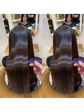 ロンドローズ 名古屋(Lond damaskRose) 顔周り ダブルカラー 名駅 ブリーチ 髪質改善 ボブ 韓国　692